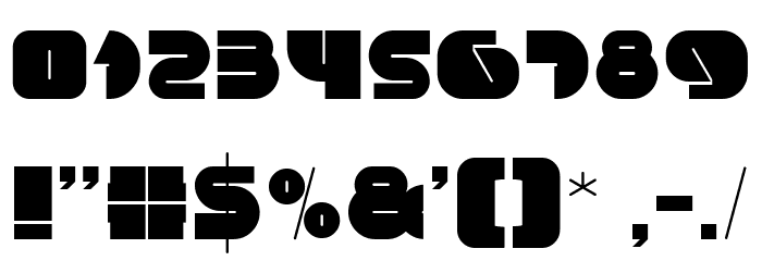 MONSTER ROCK Font OTHER CHARS