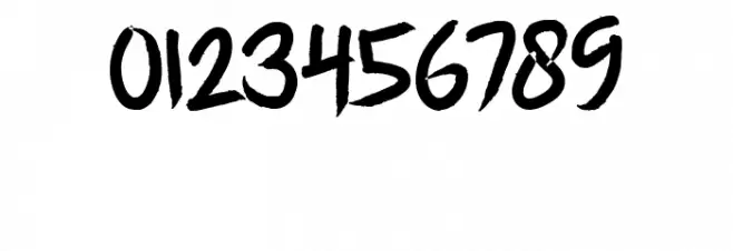 MONSTERS Font OTHER CHARS