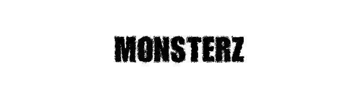 MONSTERZ  Frei Schriftart Herunterladen