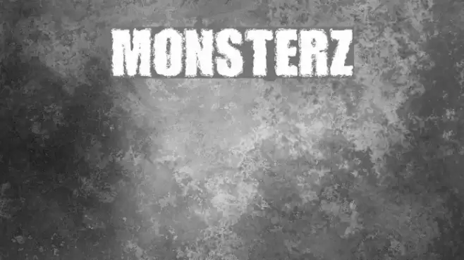 MONSTERZ Font examples