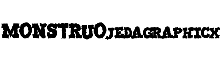 MONSTRUO-jedagraphicx Polices