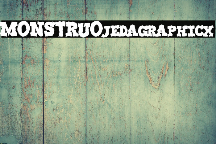 MONSTRUO-jedagraphicx Example 1