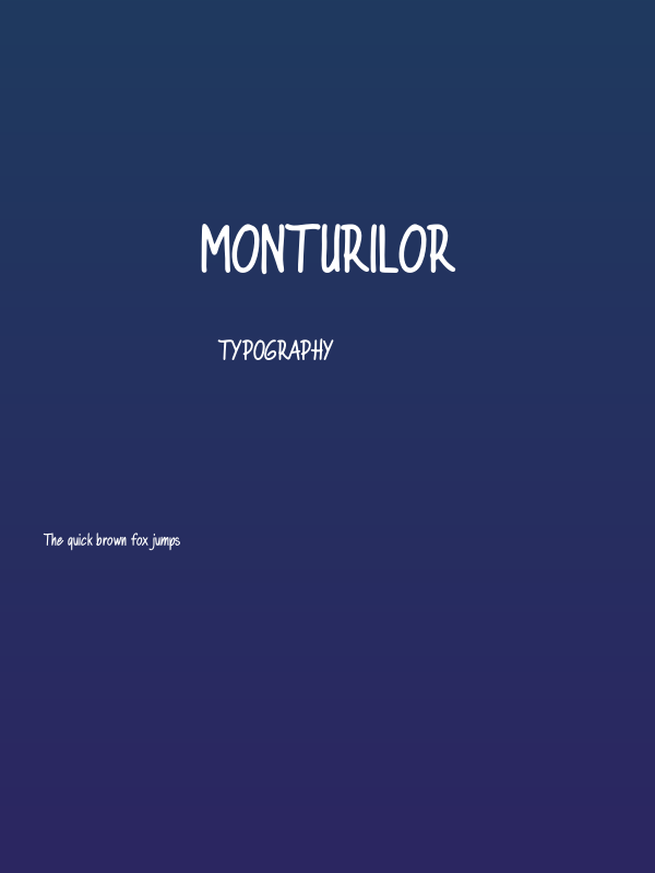 MONTURILOR Poster