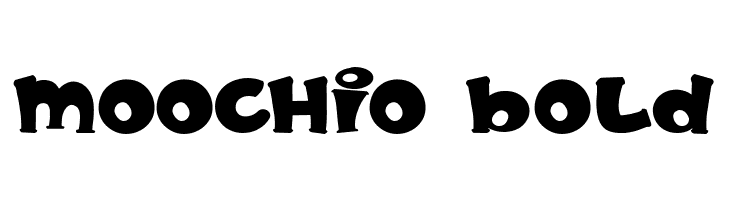 MOOCHIO Bold  フリーフォントのダウンロード