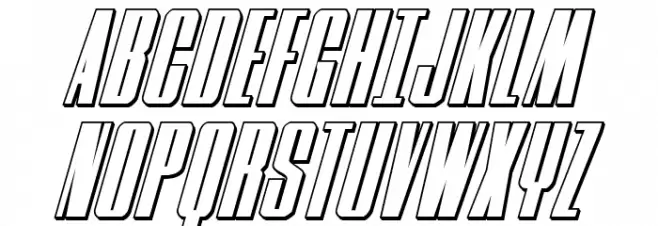 MOON Runner 3D Italic  