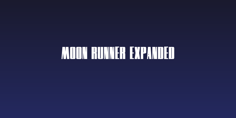 MOON Runner Expanded Social Header