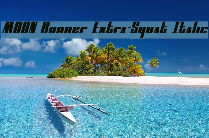 MOON Runner Extra-Squat Italic Example 3