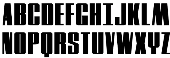 MOON Runner Extra-expanded Schriftart Groß