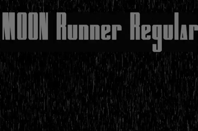 MOON Runner Regular Example 2