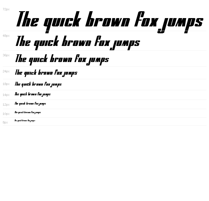 MOON Runner Squat Italic Waterfall