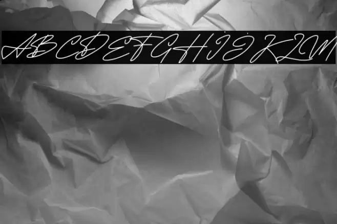 MOONALISSA DEMO Font examples