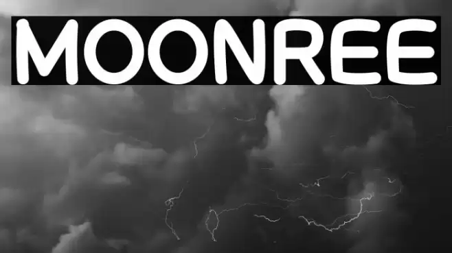 MOONREE خط examples