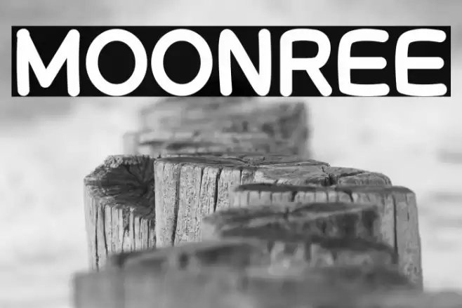 MOONREE خط examples