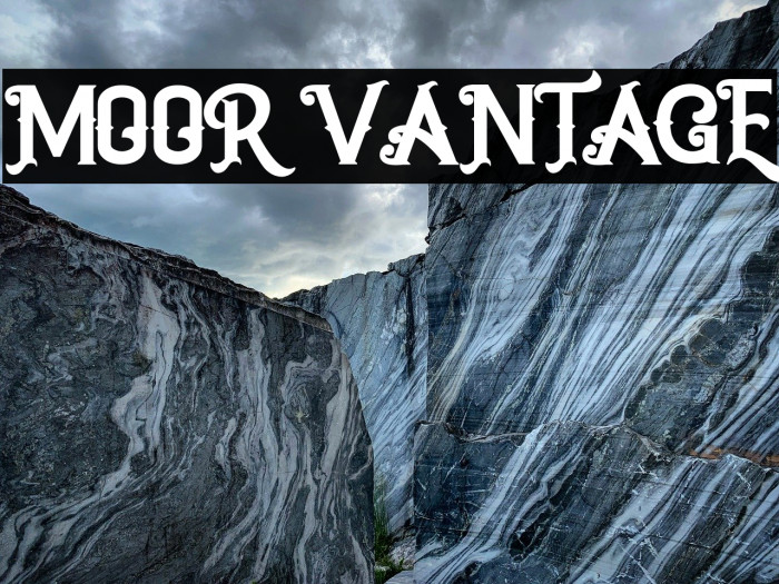 MOOR VANTAGE Example 1