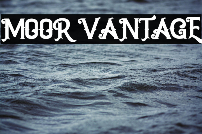 MOOR VANTAGE Example 3