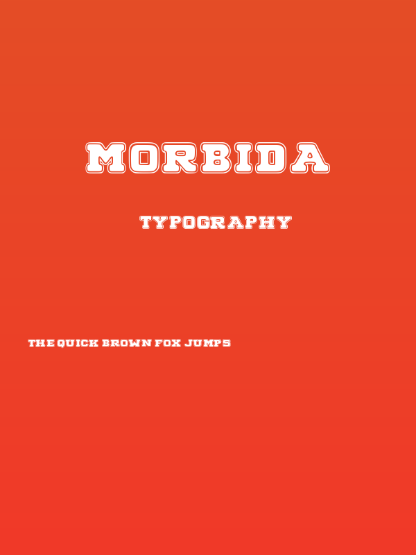 MORBIDA Poster