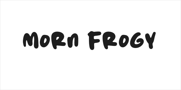MORN FROGY Logo