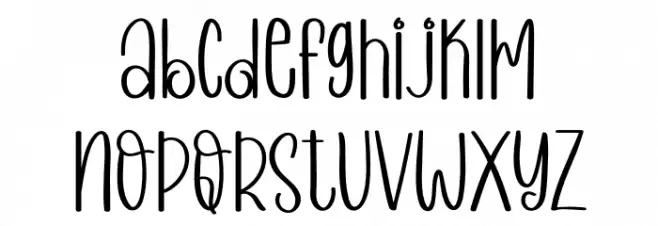 MORNING WINTER Font Litere mici