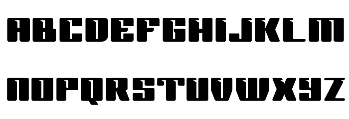 MORSPEED Font LOWERCASE