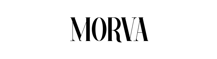 MORVA  Frei Schriftart Herunterladen