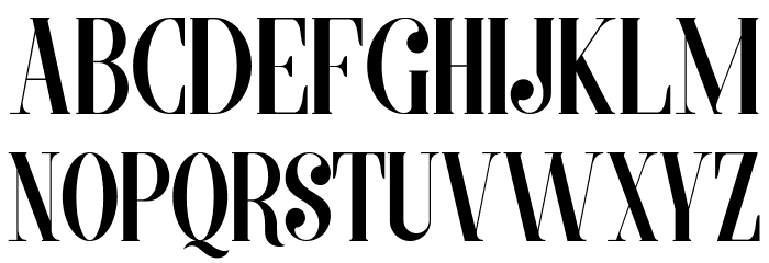 MORVA Font LOWERCASE
