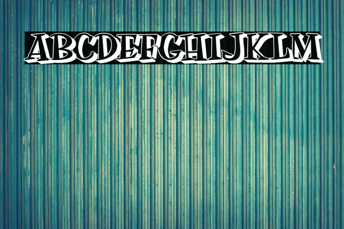 MOSKITOES SHADOW Font examples