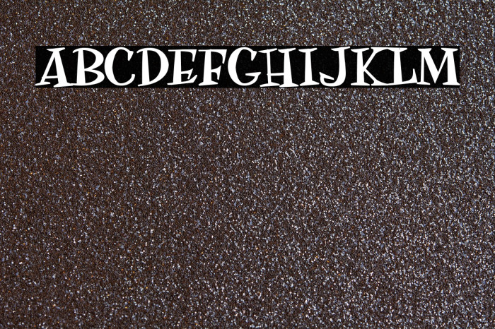 MOSKITOES Font examples