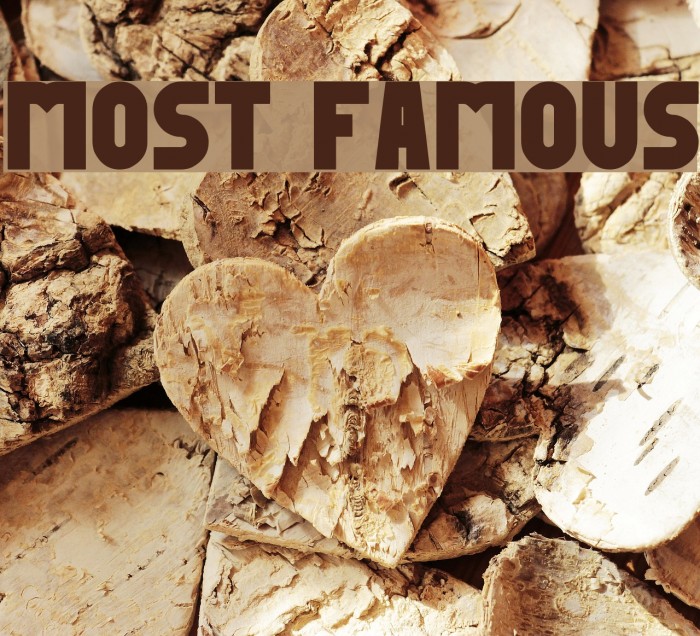 MOST FAMOUS Example 2