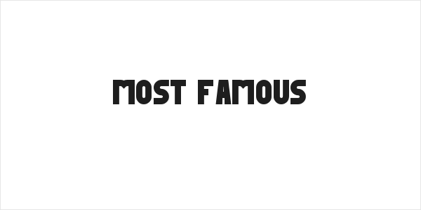MOST FAMOUS Logo