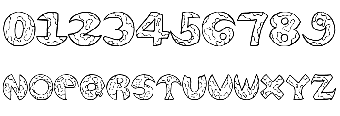 MOST Font OTHER CHARS