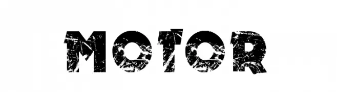 MOTOR  Free Fonts Download