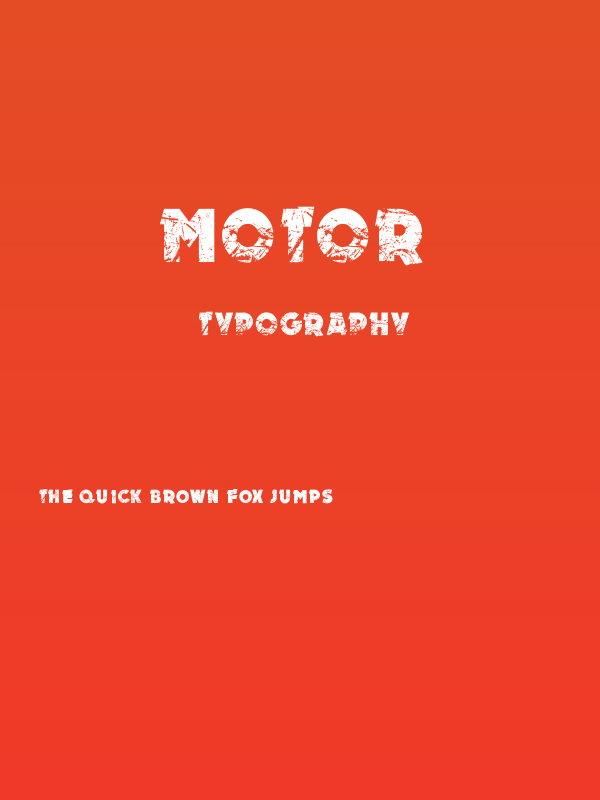 MOTOR Poster