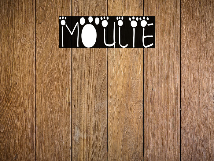MOULIE Font examples