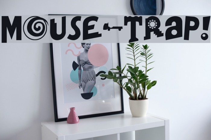 MOUSE-TRAP! フォント examples