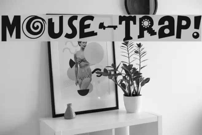 MOUSE-TRAP! フォント examples