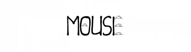 MOUSE  नि: शुल्क फ़ॉन्ट्स डाउनलोड