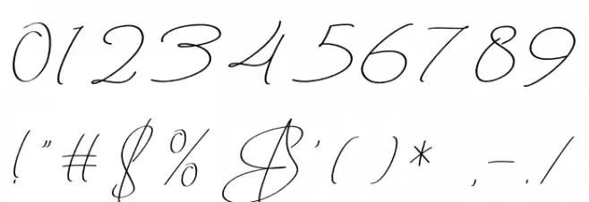 MOXA Bestine Script Fonte OUTROS PERSONAGENS