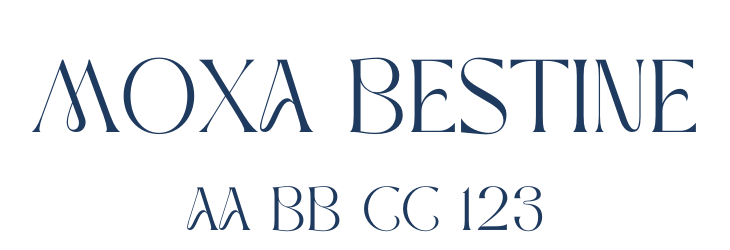 MOXA Bestine Font Preview