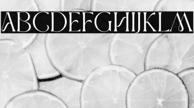 MOXA Bestine Шрифта examples