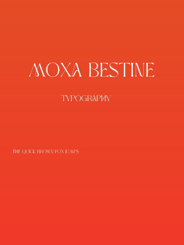 MOXA Bestine Poster
