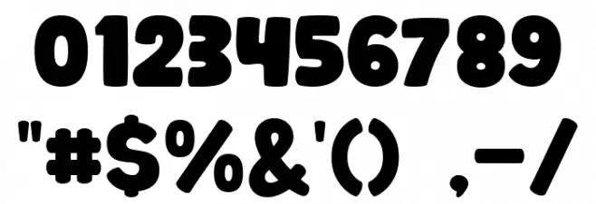 MOZA Regular Schriftart Anderer Schreiben