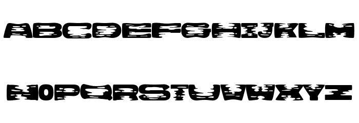 MOZA Regular Font LOWERCASE