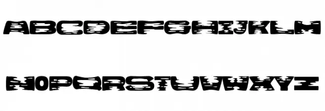 MOZA Regular Schriftart Kleinbuchstaben