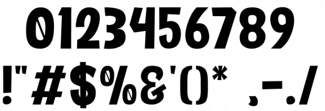 MoGa ReZeKi DuA Font OTHER CHARS