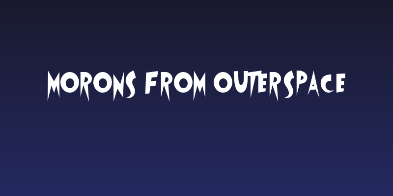 MoRoNs from OuTeRsPacE Social Header