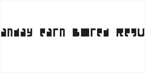 Moanday earn Bored Regular Logo