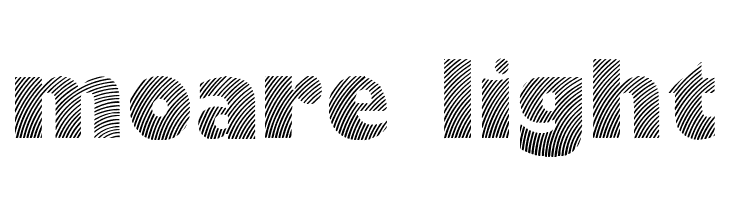 Moare Light  Frei Schriftart Herunterladen