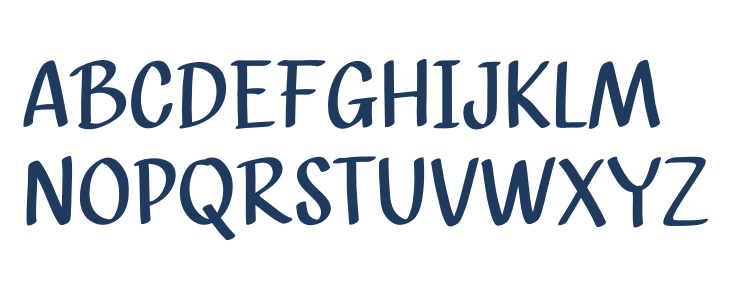 Mobil Cartoon Uppercase