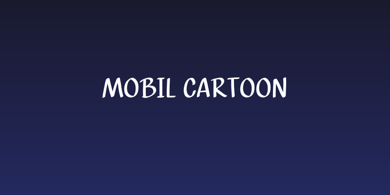 Mobil Cartoon Social Header