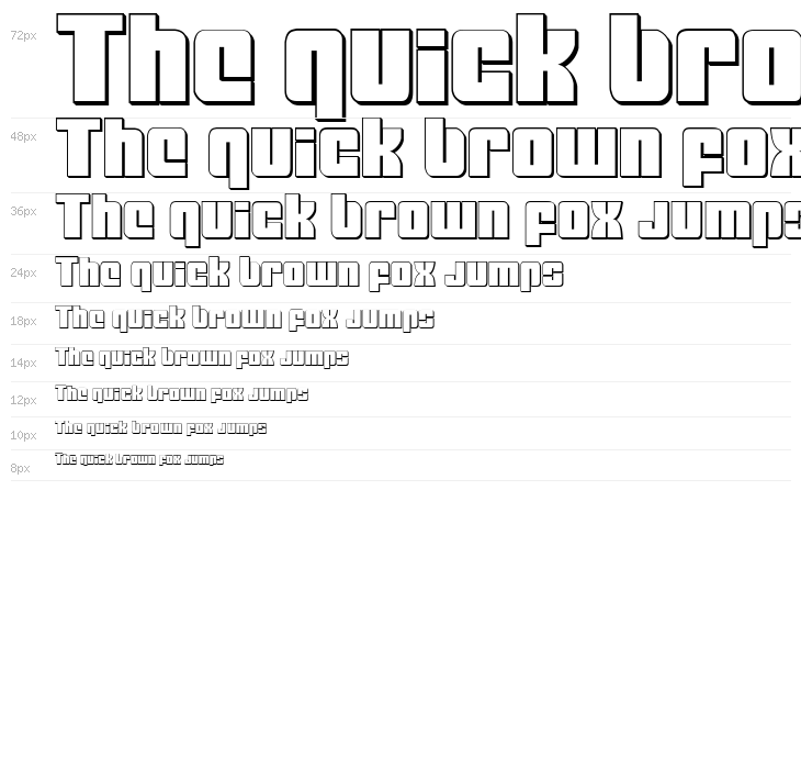 Mobile Infantry 3D Regular Waterfall